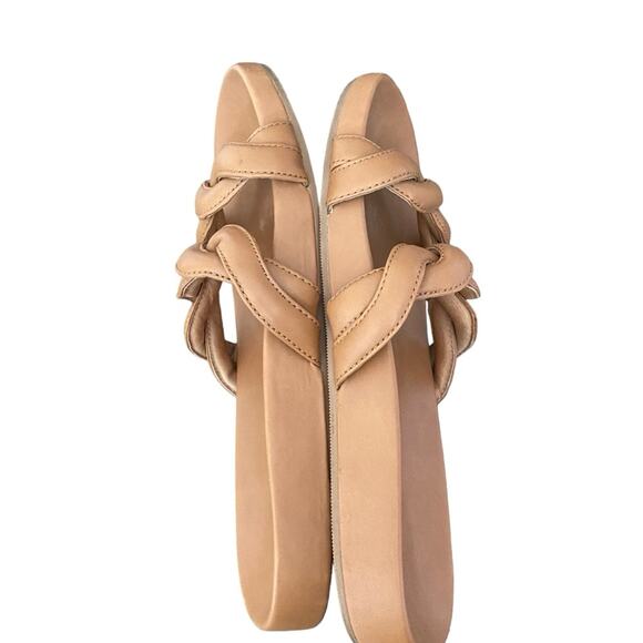 Madewell The Walker Slide Desert Camel Brown Leather Slide Sandal size 9 - Picture 12 of 12